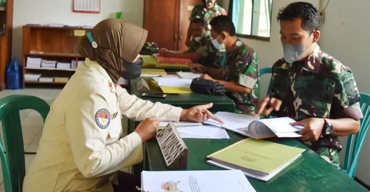 Jelang Pergeseran Danramil, Kasdim 0811 Tuban Pimpin Langsung Verifikasi Koramil Jajaran