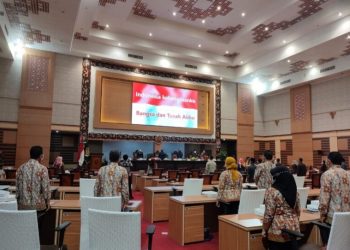 DPRD Kabupaten Mojokerto Gelar Rapat Paripurna Agenda Penyampaian Pendapat Bupati Terhadap Dua Raperda