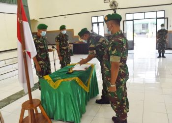 Pimpin Sertijab Danramil, Ini Pesan Dandim 0811 Tuban