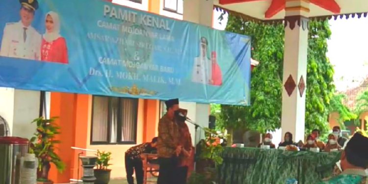 Pisah Kenal Camat Mojoanyar Mojokerto