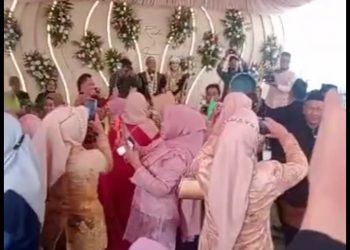 Pernikahan Akhmad Fanani dengan Rinda Belawati Ayuning Putri