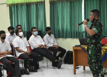 Kasdim 0811 Tuban Tuban Ajak Peserta Pelatihan UPT BLK Tingkatkan Wawasan Kebangsaan
