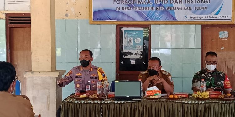 Ajak Kades dan Forkopimka Berkolaborasi, Ini Pesan Kapolsek Widang