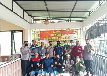 Kapolsek Rengel Ngopi Bareng Bersama Media Yang di Kemas Dalam “PIRAMIDA”