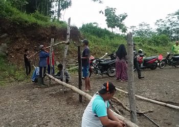 Galian C di Srigading Ngoro Mojokerto Itu Ditutup Paksa Oleh Pemilik Lahan
