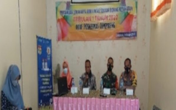Kapolsek Widang Hadiri Lokakarya Mini Lintas Sektoral UPT Puskesmas Compreng