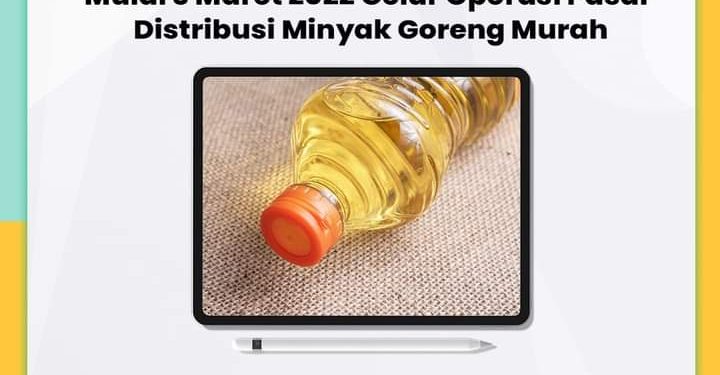 Pemkab Bojonegoro Gelar Operasi Pasar Minyak Goreng Murah Mulai 3 Maret 2022