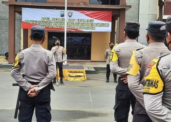 Pimpin Apel Bhabinkamtibmas, Kapolres Bojonegoro :  Optimalisasi Tugas dan Latkatpuan Para Bhabinkamtibmas