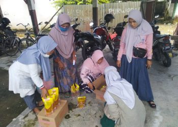 Warga Gembira, Harapkan Opsar Minyak Goreng Murah di Bojonegoro Terus Ada