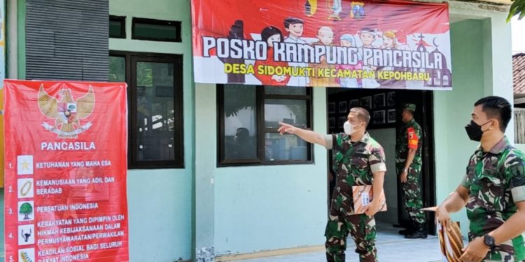 Kodim 0813 Tetapkan 24 Kampung Pancasila di Bojonegoro Untuk Jaga Persatuan