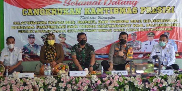 Cangkru’an Kamtibmas Presisi, Forkopimda Bojonegoro Berharap Perkuat Sinergitas