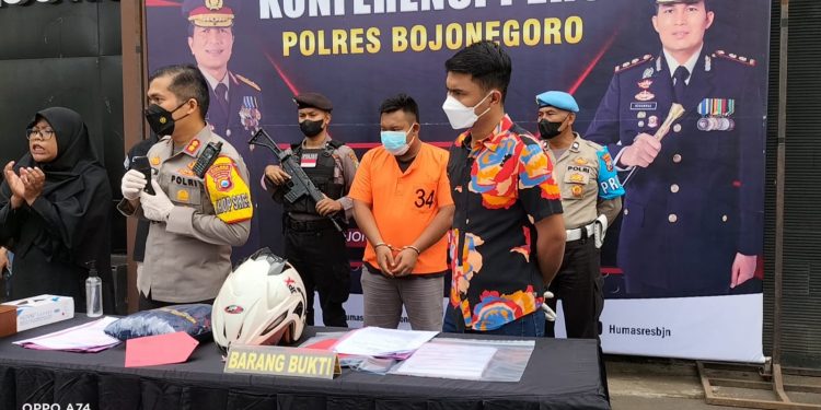 Jambret Asal Tuban Diamankan Satreskrim Polres Bojonegoro