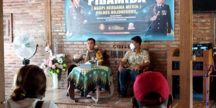 Gelar PIRAMIDA, Polres Bojonegoro Jalin Silaturahmi Bersama Awak Media