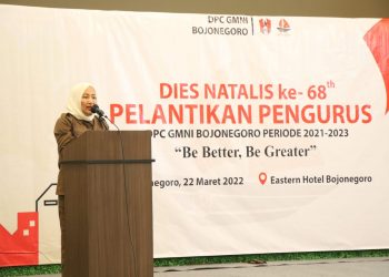 Hadiri Pelantikan DPC GMNI, Bupati Bojonegoro Ajak Kolaborasi untuk Pembangunan