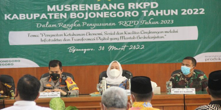 Wujudkan Pertanian Tangguh, Pemkab Bojonegoro Gelar Musrenbangkab RKPD 2022