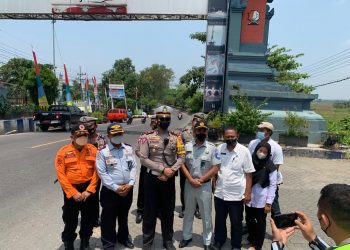 Forum Lalu Lintas Lakukan Rekayasa Lalin, Antisipasi Kemacetan Akibat Jembatan di Lamongan Ambles
