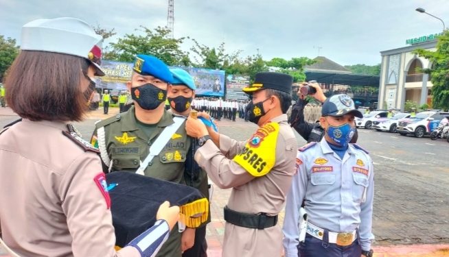 Subdenpom V/2-4 Tuban Ikut Ambil Bagian Dalam Apel Pasukan Operasi Keselamatan Semeru 2022