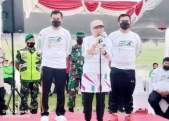 Jaring Bibit Atlet di Bidang Atletik, Dinpora Bojonegoro Gelar Lomba Maraton