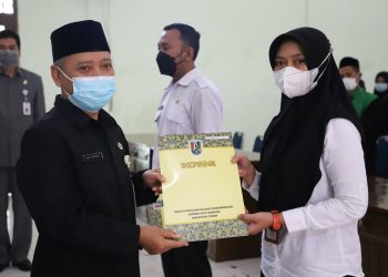 Sekda Tuban Lantik dan Ambil Sumpah 138 ASN Tempati Jabatan Fungsional Tertentu