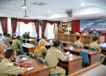 Tim Terpadu Penanganan Konflik Sosial Kabupaten Magetan Gelar Rapat Koordinasi