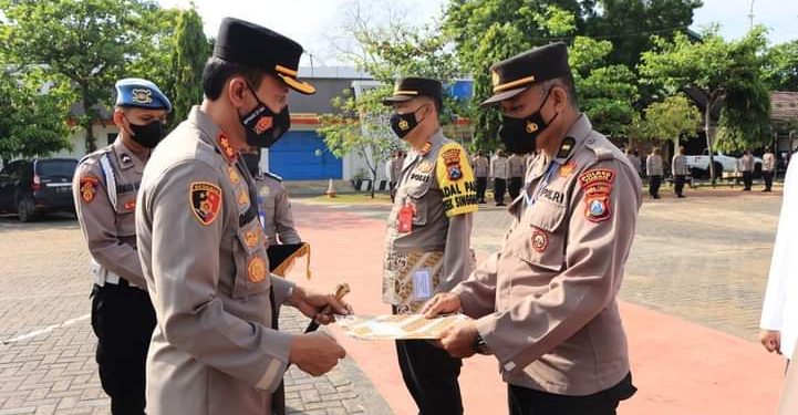 5 Polsek Jajaran Mendapatkan Penghargaan dan Bingkisan Dari Kapolres Tuban