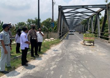 Bersama Forum LLAJ, Satlantas Cek dan Survei Jalur Poros Bojonegoro