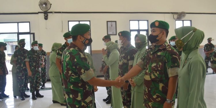 Korp Raport Kenaikan Pangkat Dipimpin Langsung Oleh Dandim 0811 Tuban