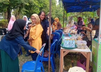 Sambut Ramadhan 1443 H, Pelaku UMKM/IKM Bojonegoro Gelar Bazar Murah Produk Khas Bojonegoro