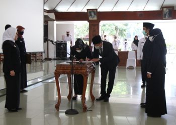 Lantik 39 ASN, Begini Pesan Bupati Anna