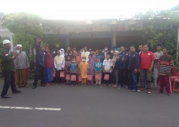 Media Ronggolawe News Berbagi Bertajuk Meraih Ridho Ilahi bersama Anak Yatim-piatu dan Dhuafa