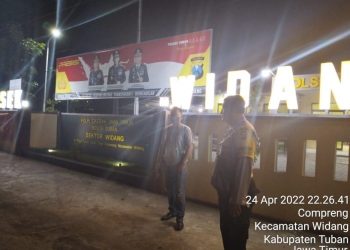 Jelang Mudik Lebaran, Kapolsek Widang Berikan Pesan dan Himbauan