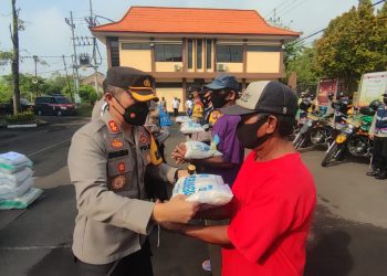 3,2 Ton Beras Zakat Fitrah Polres Bojonegoro Telah Disalurkan