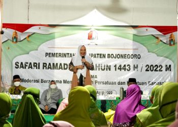 Hadiri Safari Ramadhan, Bupati Anna Ajak Warga Selalu Mensyukuri Anugerah Kesehatan