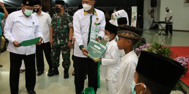 Alhamdulilah, 1000 Anak Yatim Bojonegoro Dapat Santunan Baznas Provinsi Jatim