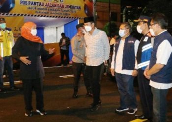 Jembatan Ngaglik Lamongan Sudah Dapat Dilewati