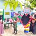 Peduli Dengan Sesama, Koramil 0811/12 Bancar Tuban Bersama Pramuka Saka Wira Kartika Bagikan Takjil Yang Dihibur Oleh Kesenian Tradisional Barongan
