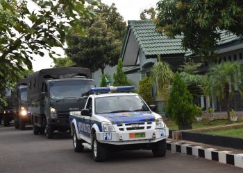 Jelang Pembukaan TMMD Kodim 0811 Tuban Kedatangan Personil BKO dari Yonkav 3/AC, Yon Zipur 5 dan Pasmar 2