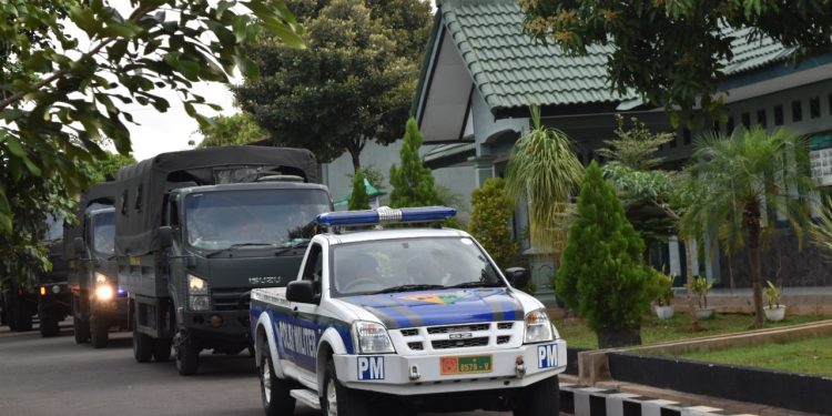 Jelang Pembukaan TMMD Kodim 0811 Tuban Kedatangan Personil BKO dari Yonkav 3/AC, Yon Zipur 5 dan Pasmar 2