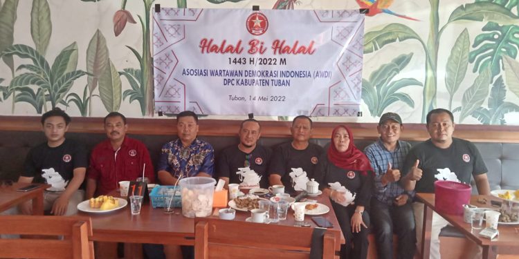 AWDI DPC Tuban Halal Bi Halal, Ini Pesan Ketua