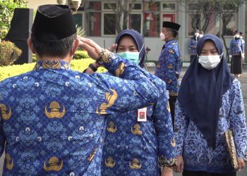 Peringati Hardiknas, Pemkab Bojonegoro Ajak PNS Selesaikan Tugas di 2022
