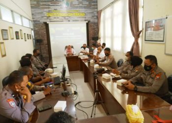 Bhabinkamtibmas Polres Magetan Mengikuti Sosialisasi Terkait Penyakit Mulut Dan Kuku Pada Hewan Ternak Oleh Dinas Peternakan