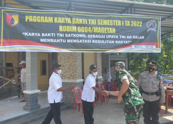 Program Karya Bakti TNI, Kodim 0804/Magetan Renovasi Mushola Al Huda Dusun Dakutah