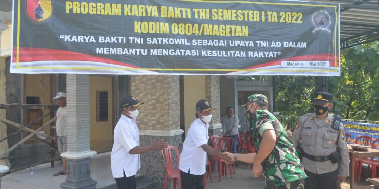 Program Karya Bakti TNI, Kodim 0804/Magetan Renovasi Mushola Al Huda Dusun Dakutah