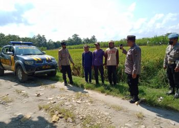 Mencegah Terjadinya Korban Jiwa karena Jebakan Tikus,Polres Ngawi Sosialisasikan Penanggulangan Hama yang Aman
