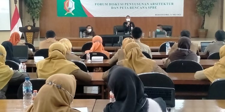 Pemkab Bojonegoro Gelar Forum Diskusi Penyusunan Arsitektur Peta Rencana SPBE