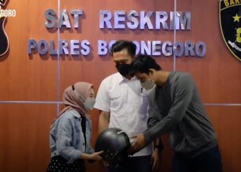 Pencurian Helm, yang Sempat Viral di Media Sosial Akhirnya Bebas Melalui Restorative Justice
