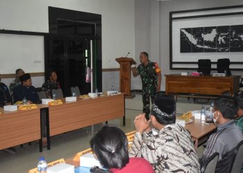 Jelang Pelaksanaan Turnamen Liga Santri Piala KSAD Tahun 2022, Kodim 0811 Tuban Gelar Rakor