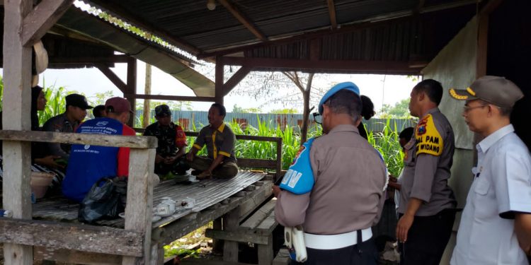 Kapolsek Widang Bersama Forkopimka Adakan Pemantauan Dan Pemeriksaan Keswan