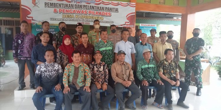 4 Desa Bentuk Panwas Pilkades Salah Satunya  Desa Kadungrejo Baureno Bojonegoro