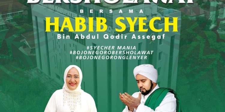 Ini Jadwal Pelaksanaan Bojonegoro Bersholawat Bersama Habib Syech